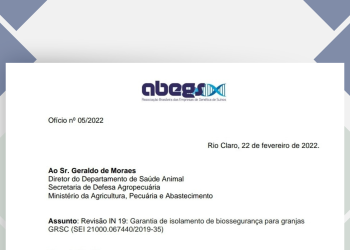 ABEGS participa do processo de atualização da IN 19 para a suinocultura