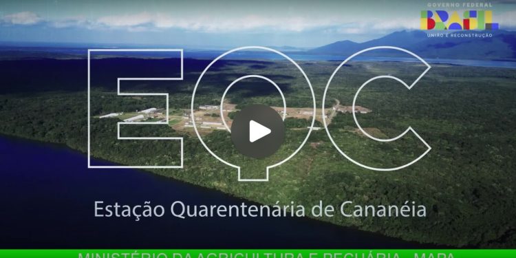 Estação Quarentenária de Cananéia ganha destaque nacional e internacional em vídeo elaborado pelo MAPA